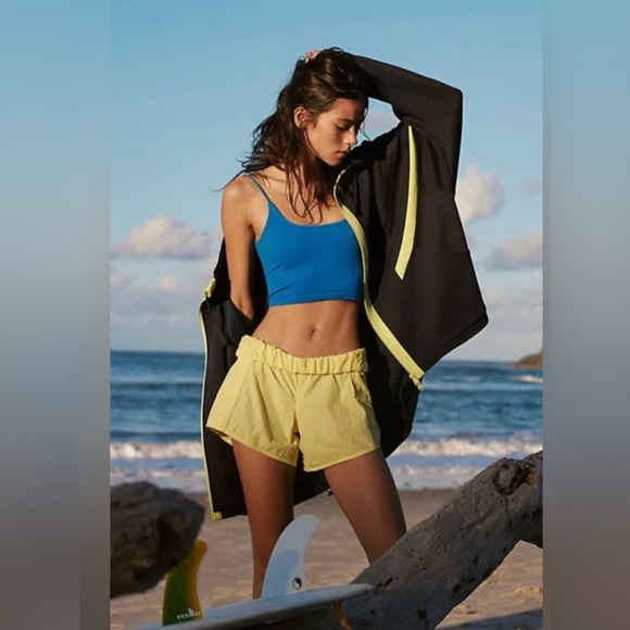 Free People Movement “Right On Track” Zip Up Jacket - Small - Navy Blue Combo - Picture 4 of 12